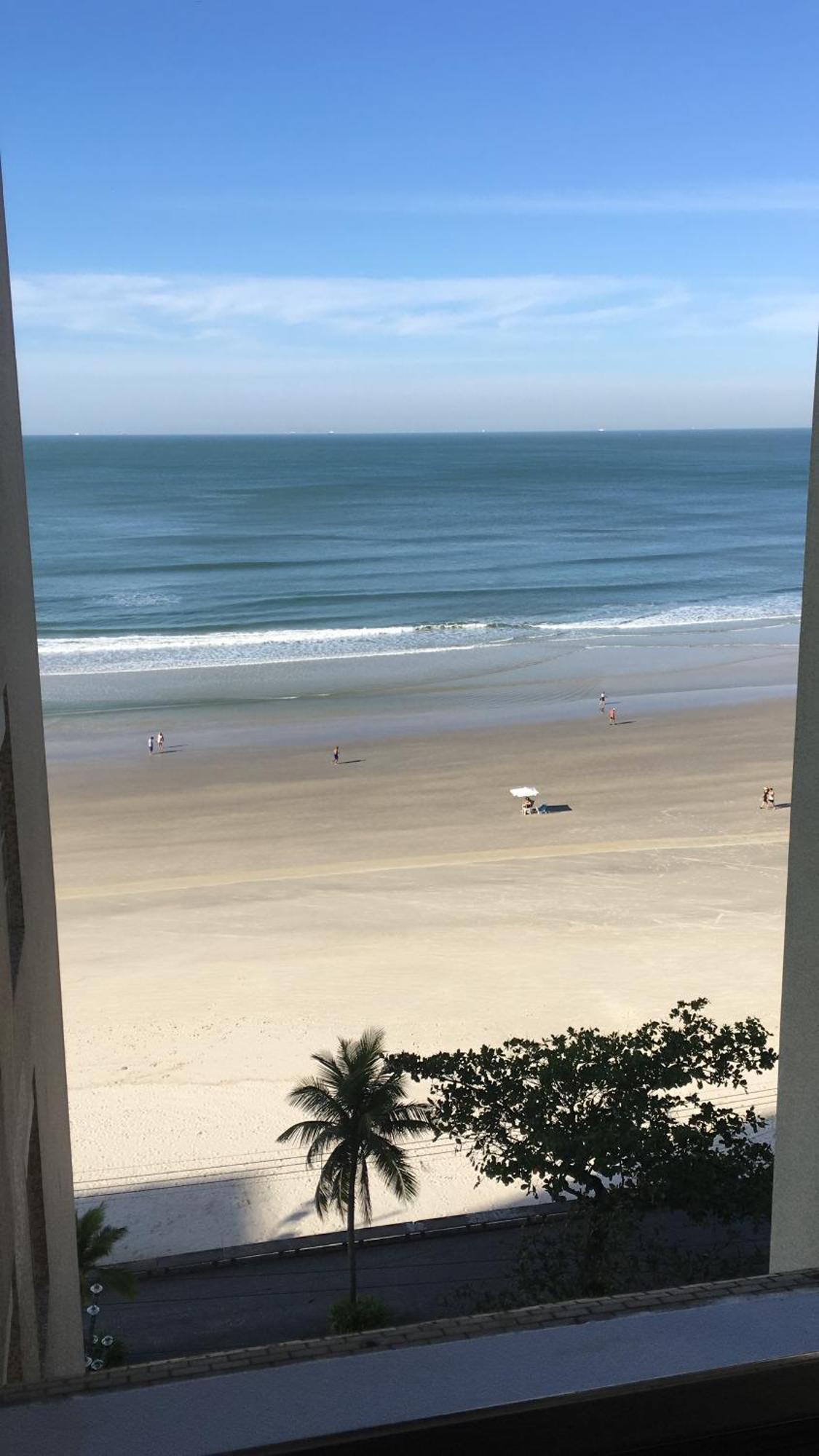 Ferienwohnung Relax Gja Frente Ao Mar Guarujá Exterior foto
